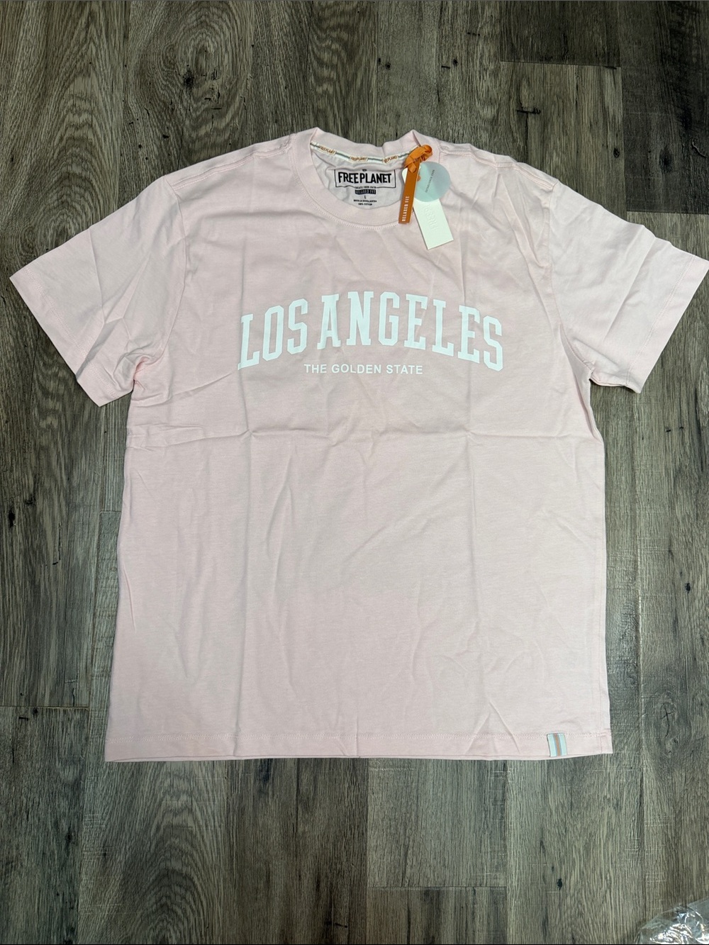 NWT Free Planet Los Angeles Golden State Graphic Tee XL